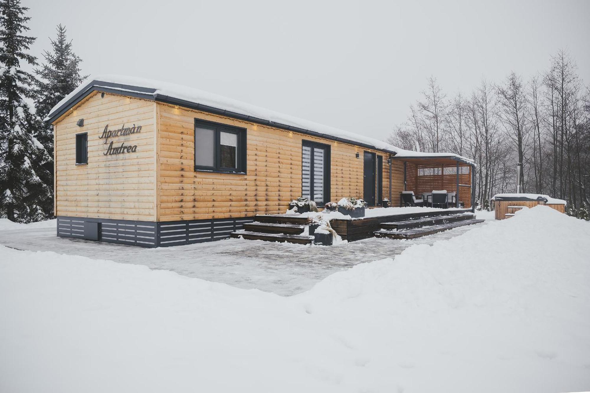 Apartman Andrea Červená Voda Exteriér fotografie